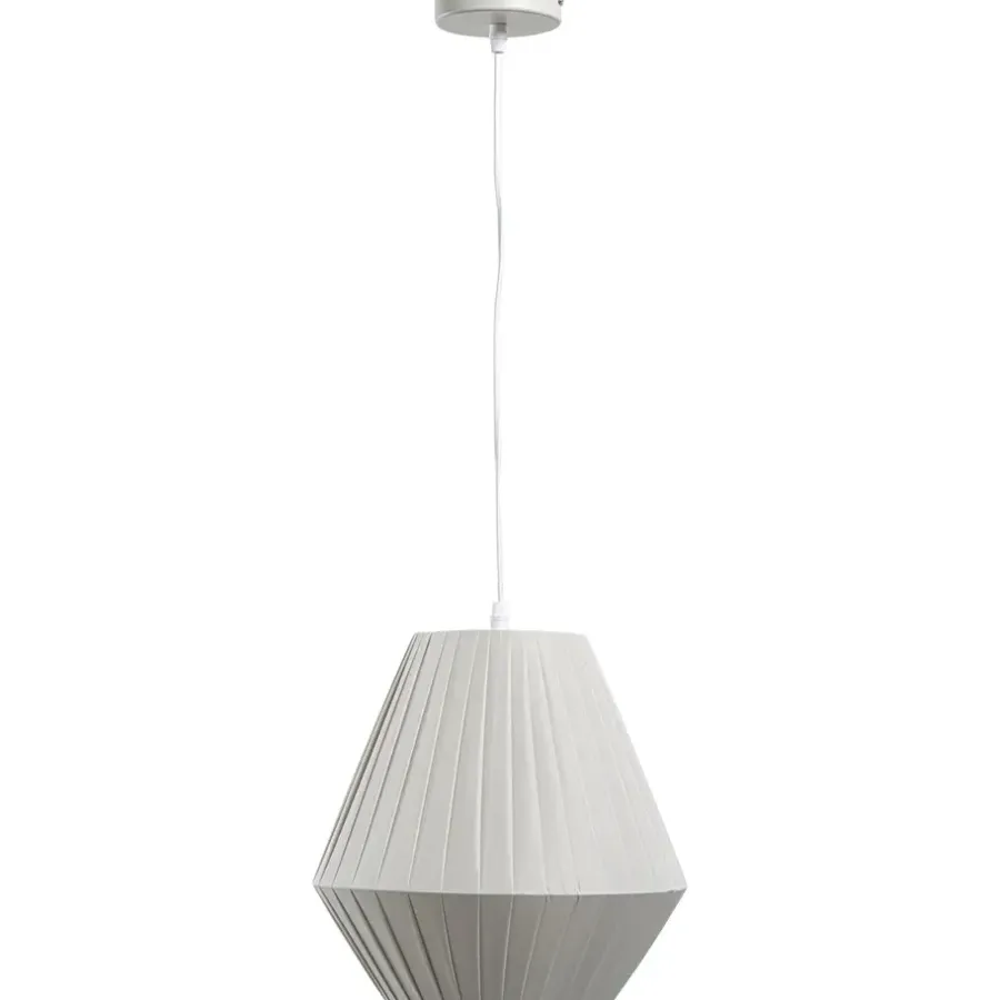 Leen Bakker Hanglamp Feline grijs E27 80x30x30 cm