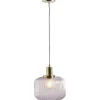 Hanglampen-Leen Bakker Hanglamp Femme - roze - 120x25x25 cm