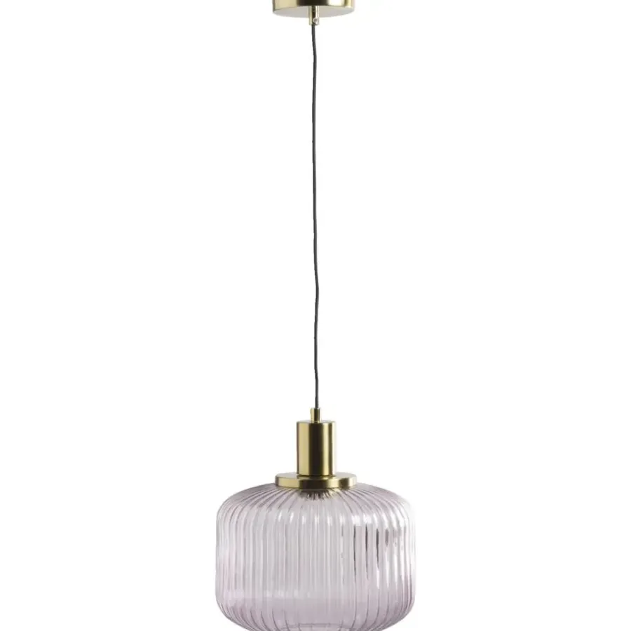 Hanglampen-Leen Bakker Hanglamp Femme - roze - 120x25x25 cm