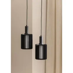 Leen Bakker Hanglamp Janet - zwart - Ø15 x 150 cm
