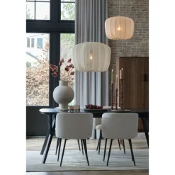 Hanglampen-Light & Living Hanglamp Plumeria - Zand - Ø60cm