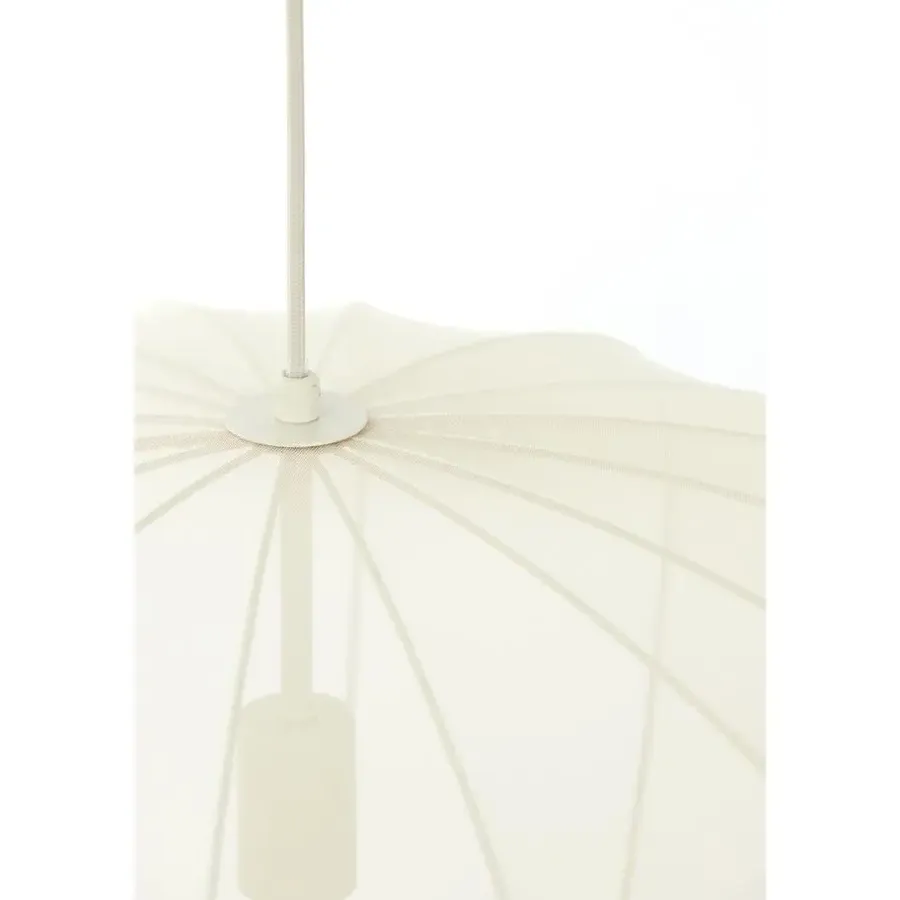 Hanglampen-Light & Living Hanglamp Plumeria - Zand - Ø60cm