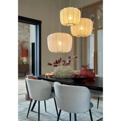 Light & Living Hanglamp Plumeria - Zand - Ø40cm