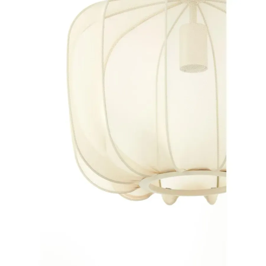 Light & Living Hanglamp Plumeria - Zand - Ø40cm