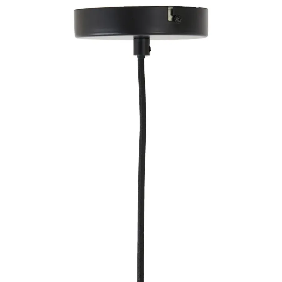 Light & Living Hanglamp Plumeria - Zwart - Ø40cm