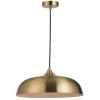 Leen Bakker Hanglamp Quinn E27 - goudkleur - 120xØ40 cm
