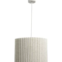 Leen Bakker Hanglamp Rune naturel E27 - 120xØ40 cm