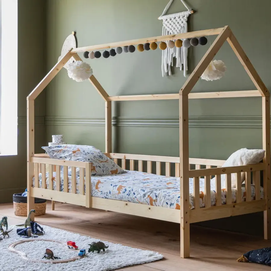 Happy Garden Bed MARCEAU - Bruin - Hout