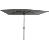 Parasols-Happy Garden Parasol HAPUNA - Grijs - Aluminium