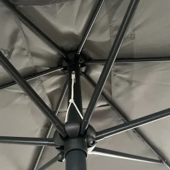 Parasols-Happy Garden Parasol HAPUNA - Grijs - Aluminium