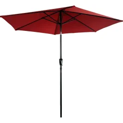 Parasols-Happy Garden Parasol HAPUNA - Rood - Aluminium