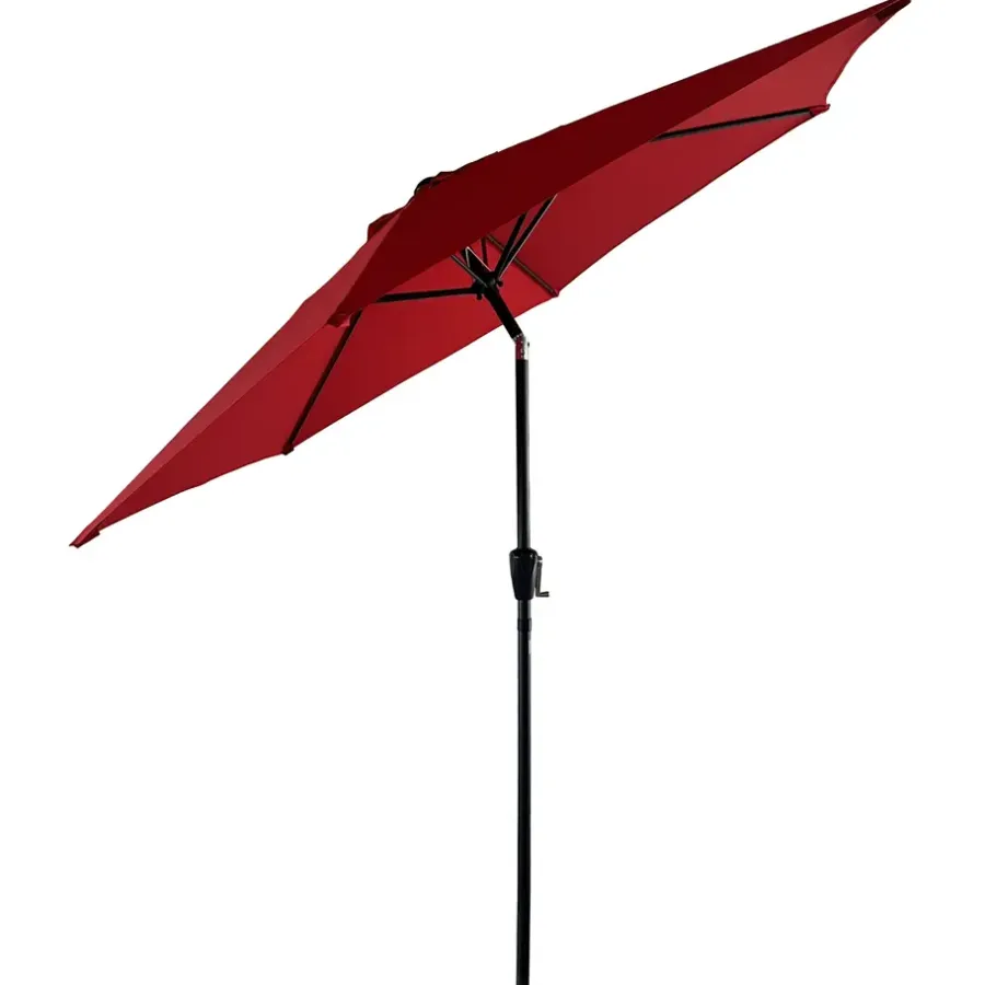 Parasols-Happy Garden Parasol HAPUNA - Rood - Aluminium