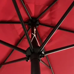 Parasols-Happy Garden Parasol HAPUNA - Rood - Aluminium