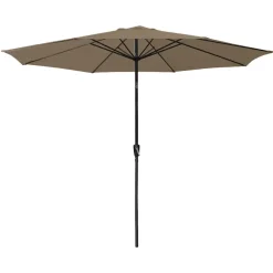 Parasols-Happy Garden Parasol HAPUNA - Bruin - Aluminium