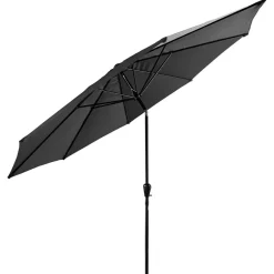 Parasols-Happy Garden Parasol HAPUNA - Grijs - Aluminium