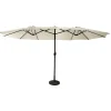 Parasols-Happy Garden Parasol LINAI - Beige - Stof