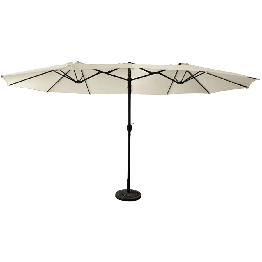 Parasols-Happy Garden Parasol LINAI - Beige - Stof