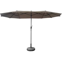 Parasols-Happy Garden Parasol LINAI - Bruin - Stof