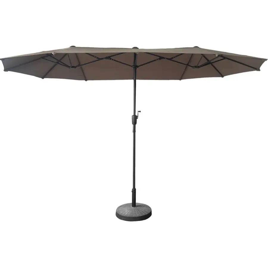 Parasols-Happy Garden Parasol LINAI - Bruin - Stof