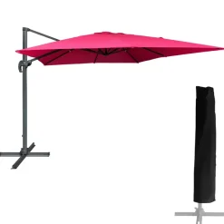 Parasols-Happy Garden Parasol MOLOKAI - Roze - Aluminium