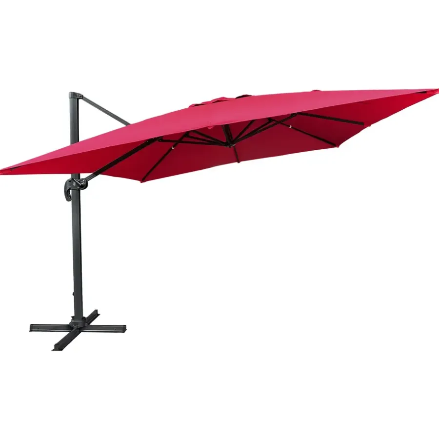 Parasols-Happy Garden Parasol MOLOKAI - Roze - Aluminium