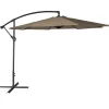 Happy Garden Parasol OAHU - Bruin - Staal