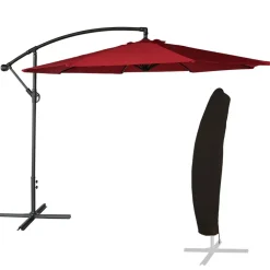 Parasols-Happy Garden Parasol OAHU - Rood - Staal