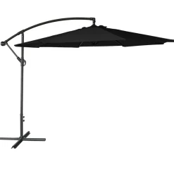 Parasols-Happy Garden Parasol OAHU - Zwart - Staal