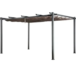 Happy Garden Pergola CASSIS - Bruin - Aluminium