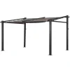 Terrasoverkappingen-Happy Garden Pergola FRÉJUS - Bruin - Aluminium