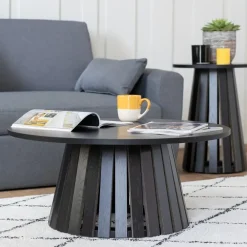 Salontafels-Happy Garden Salontafel LIV - Zwart - Spaanplaat
