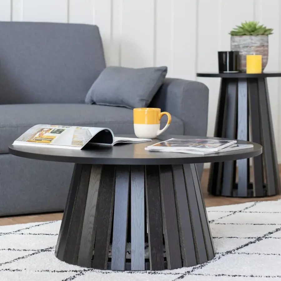 Salontafels-Happy Garden Salontafel LIV - Zwart - Spaanplaat