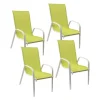 Happy Garden Stoel MARBELLA - Groen - Aluminium