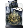 Kinderdekbedovertrekken-Harry Potter Dekbedovertrek Goud - Eenpersoons - 140 x 200 cm - Katoen