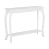 Sidetables-Beliani HARTFORD - Consoletafel - Wit - MDF