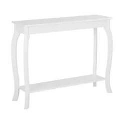 Sidetables-Beliani HARTFORD - Consoletafel - Wit - MDF