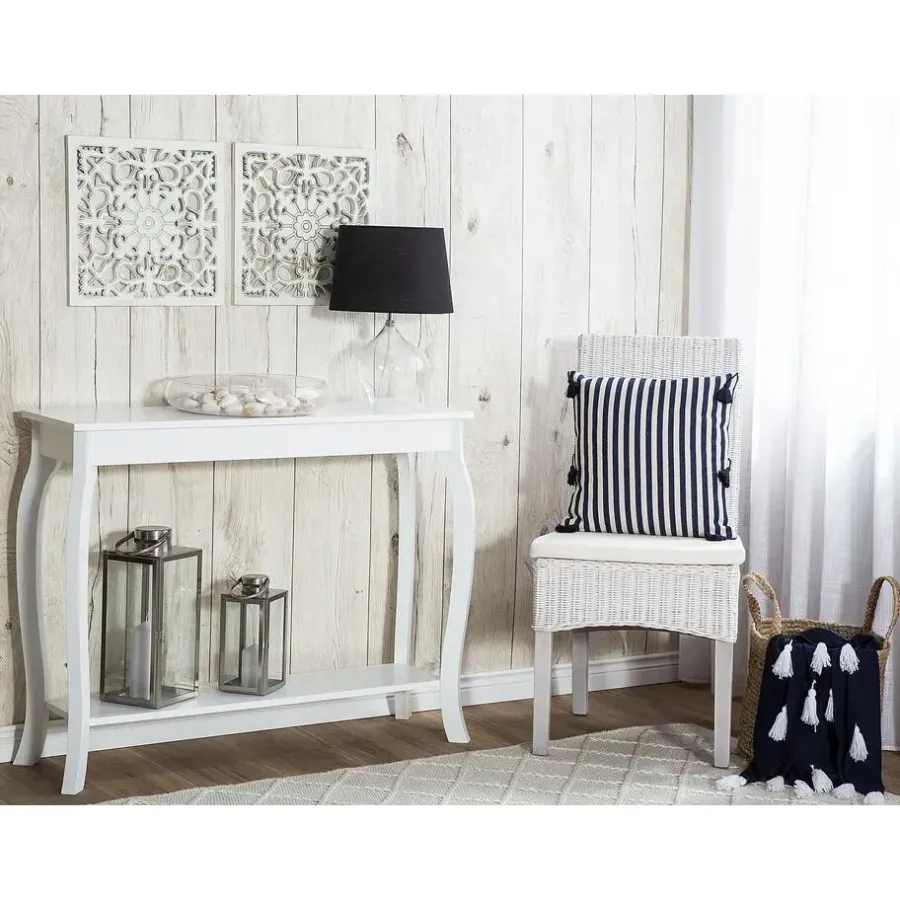 Sidetables-Beliani HARTFORD - Consoletafel - Wit - MDF
