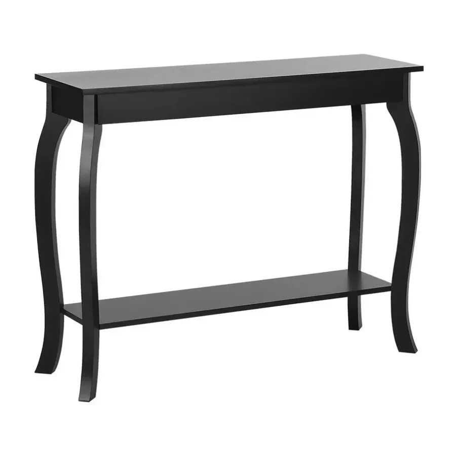 Beliani HARTFORD - Consoletafel - Zwart - MDF