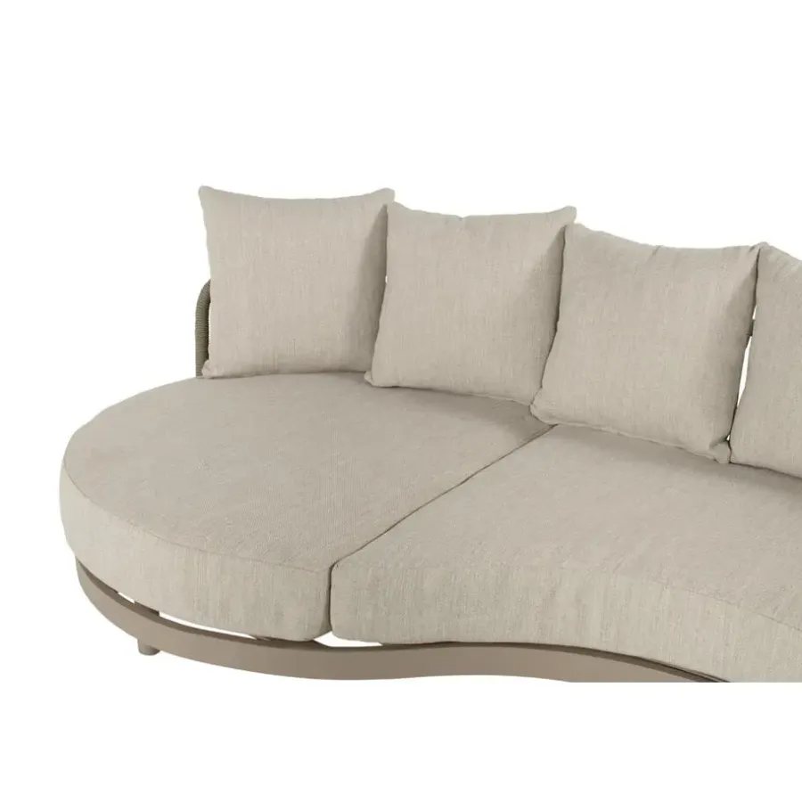 Loungebanken-Hartman Bjorn 3-zits loungebank - Taupe