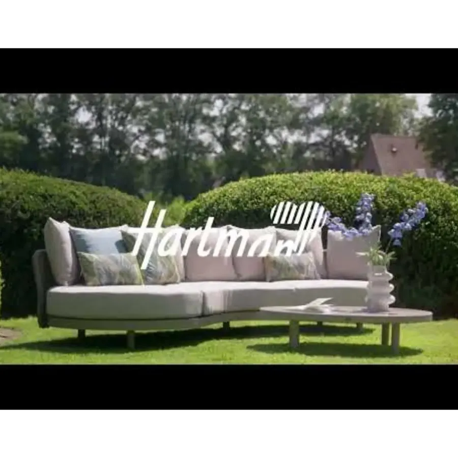 Loungebanken-Hartman Bjorn 3-zits loungebank - Taupe