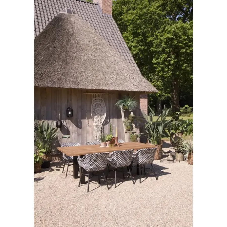 Hartman Delphine dining stoel white - black