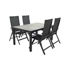 Hartman Napoli/Comino verstelbare tuinset (5-delig) - 163x105 cm