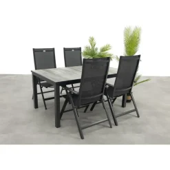 Hartman Napoli/Comino verstelbare tuinset (5-delig) - 163x105 cm