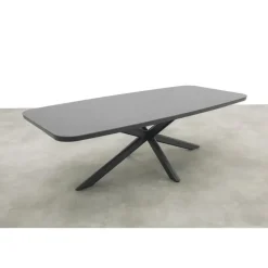 Tuinsets-Hartman Napoli/Soreno deens ovale verstelbare tuinset 240x110 cm. - Licht grijs
