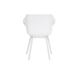 Tuinstoelen-Hartman Sophie Element dining armstoel- wit - 4 st.