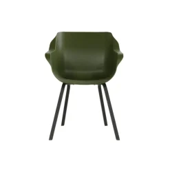 Hartman Sophie Element dining armstoel- moss groen - 4 st.