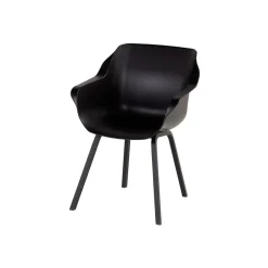 Hartman Sophie Element dining armstoel- Carbon black - 4 st.