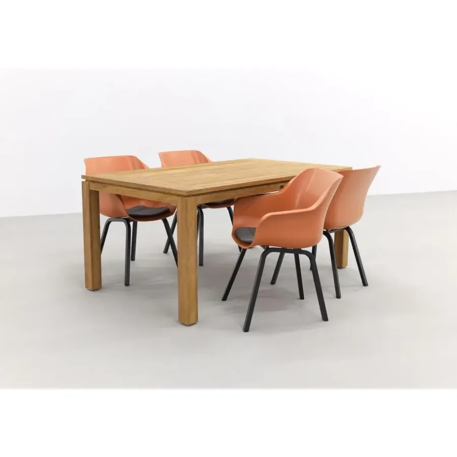 Tuinsets-Hartman Sophie Element Terra/Rome brown 170 cm. tuinset - 5-delig