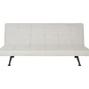 Beliani HASLE - Slaapbank 3-zits - Lichtbeige - Polyester