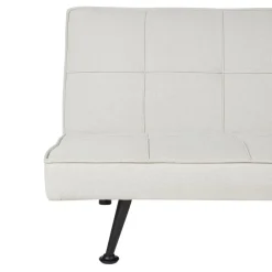 Beliani HASLE - Slaapbank 3-zits - Lichtbeige - Polyester